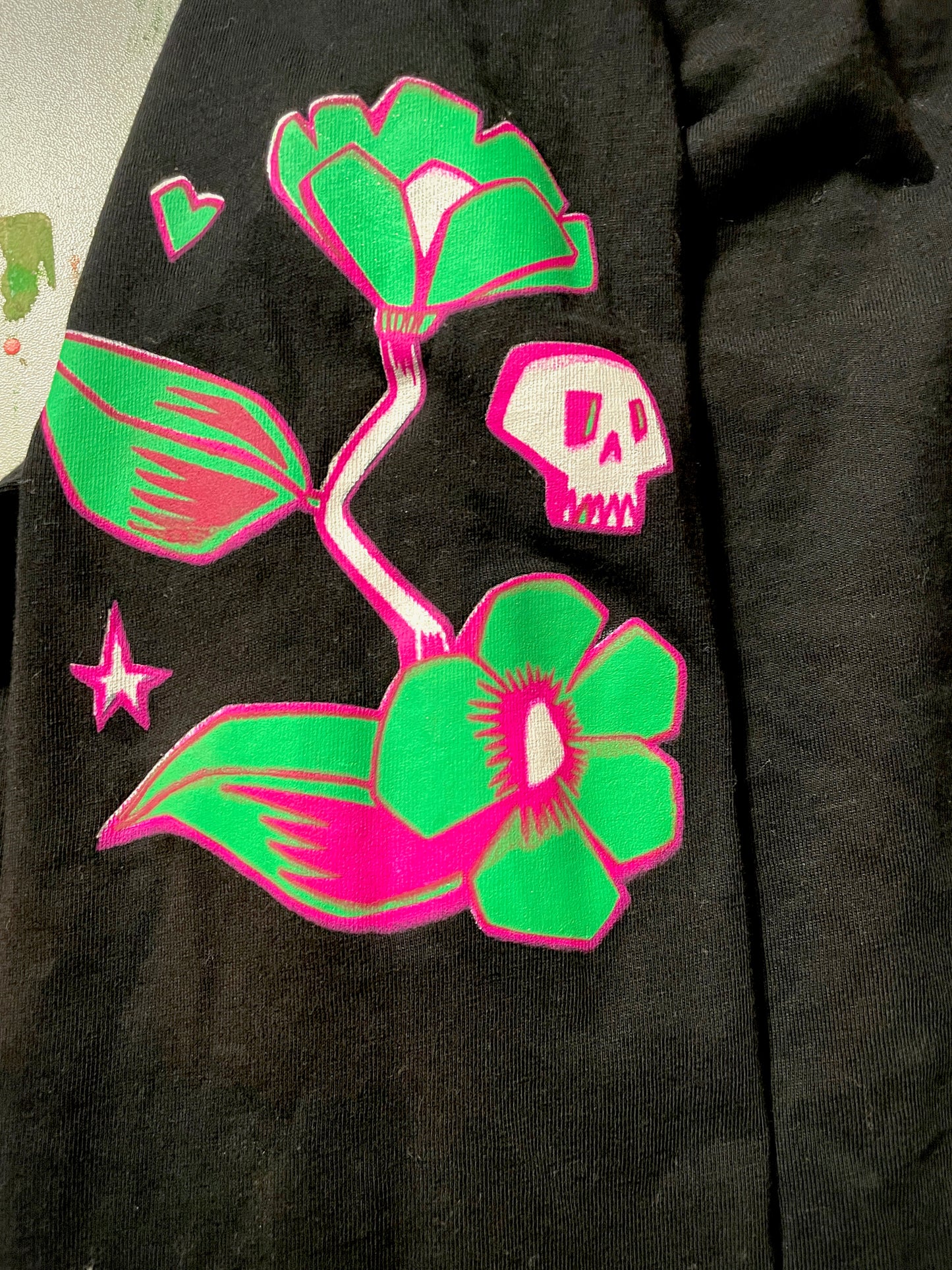 Made to Order Long Sleeve - Fluorescent Flowers